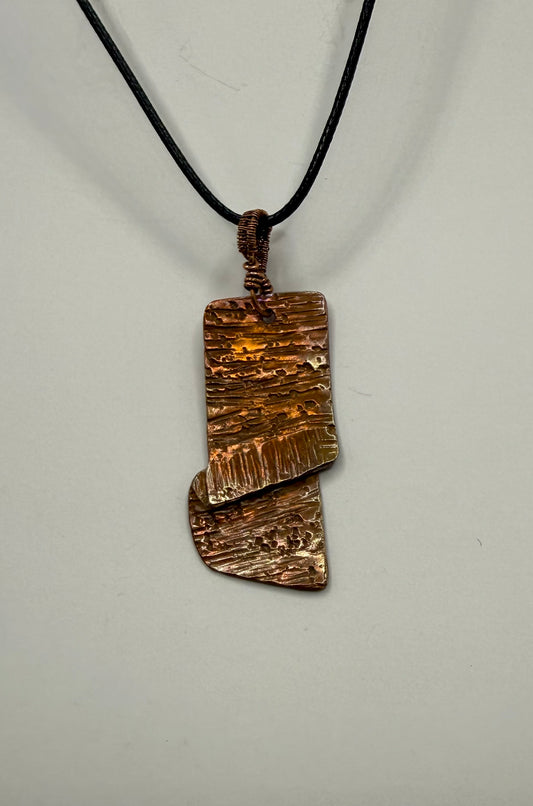 Copper pendant
